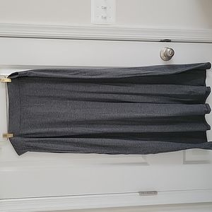 Grey maxi skirt